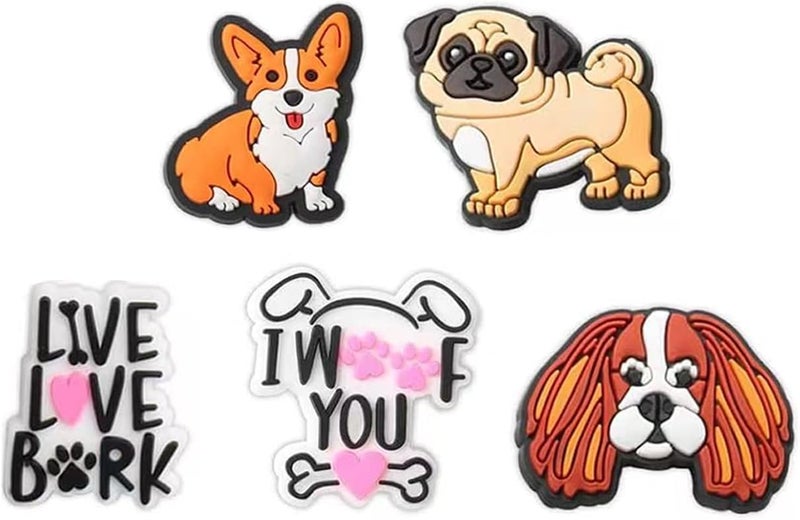 BOWNDY Animals Shoe Charms for Clog Shoes,Random Bulk Cute Girly Decoration Pin Charms for Men Women - Image 3
